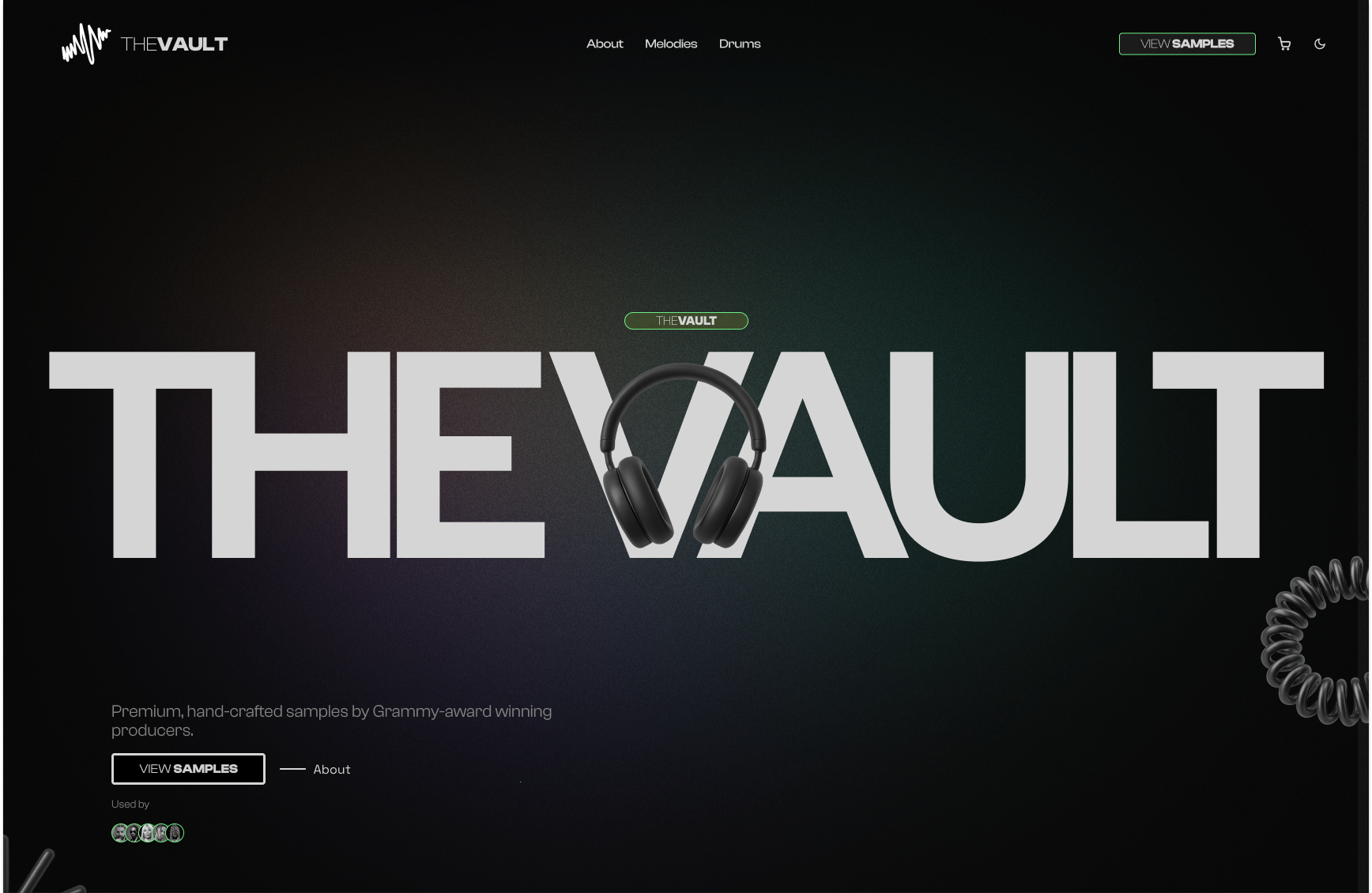 Illustrated vault representing an investment