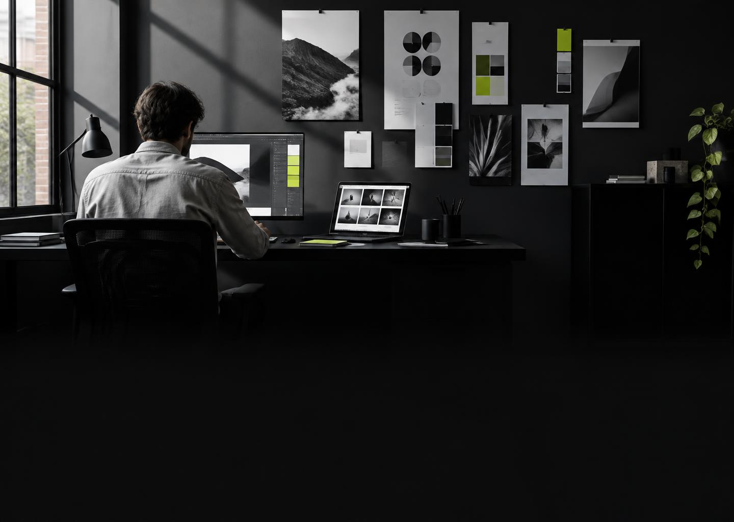 Creative team developing brand and campaign concepts, editorial placeholder
